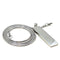 Stainless Steel Silver Snake Chain with Silver Pendant