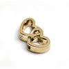 Interlocking Hearts Charm