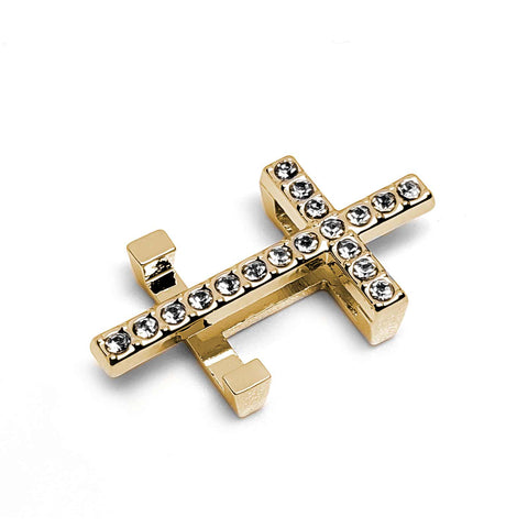 Horizontal Cross Charm