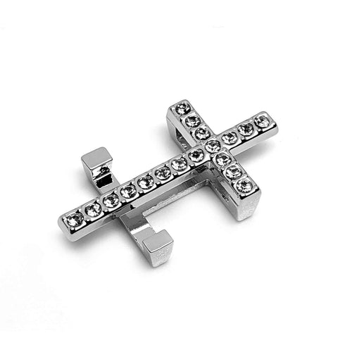Horizontal Cross Charm