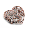 Rosebush Heart Charm