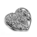 Rosebush Heart Charm