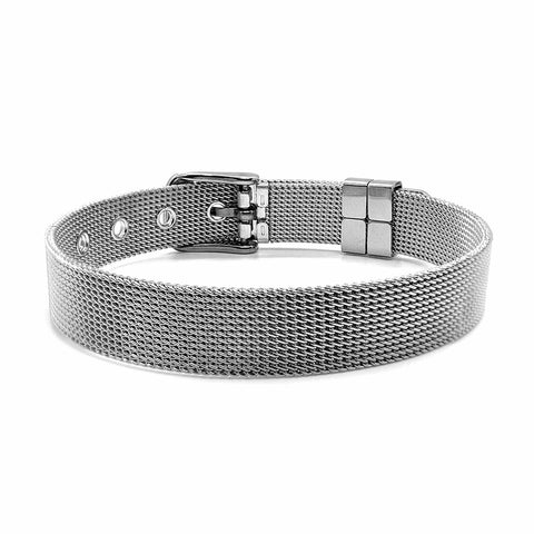 Stainless Steel Slide Bracelet